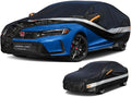 10 Layers Car Cover Custom Fit for Honda Civic Sedan Waterproof All Weather for by Holthly