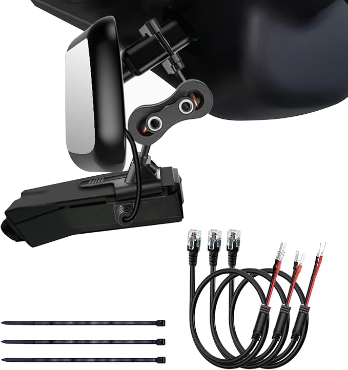 Radar Detector Mount, Rearview Mirror Rod Radar Mounting Bracket+Rearview by SDSACZMU