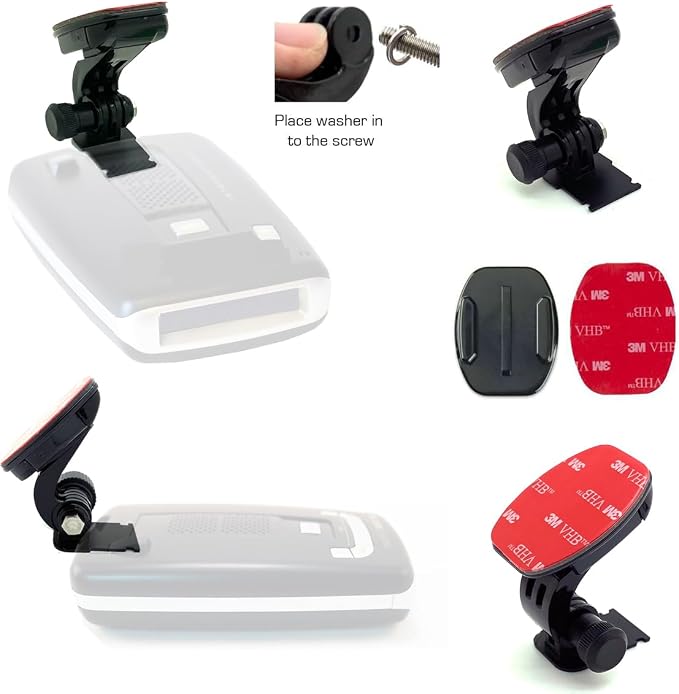 Radar Detector Easy Connect Adhesive Mount - Image 4