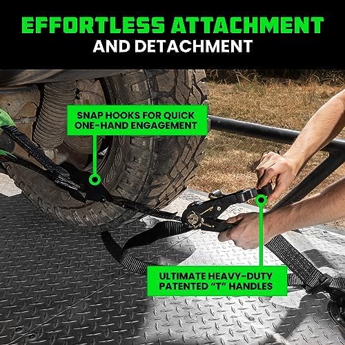 Rhino USA Car Tie Down Straps for Trailers - Image 5