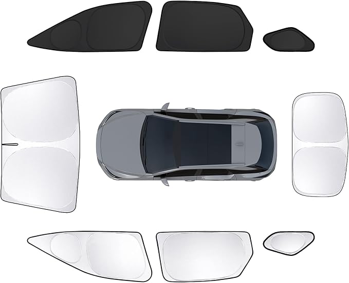 8pcs Car Window Shades for Lexus RX2023-Present Accessories, Windshield Side by Unknown