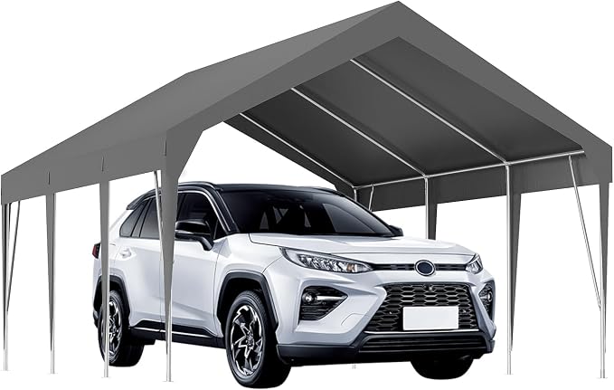 13x20ft Heavy Duty Carport Outdoor Car Canopy UV Resistant Waterproof Party by Wpond