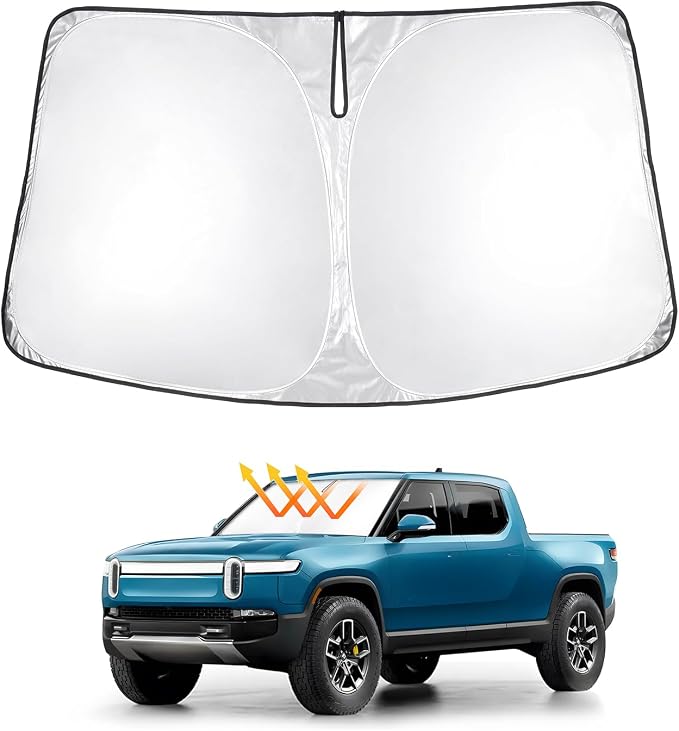 T TGBROS Windshield Sun Shade Custom Fit by TTGBROS