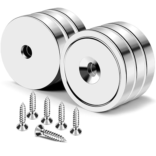MIKEDE Magnets, 150LB Neodymium Cup Magnets by MIKEDE