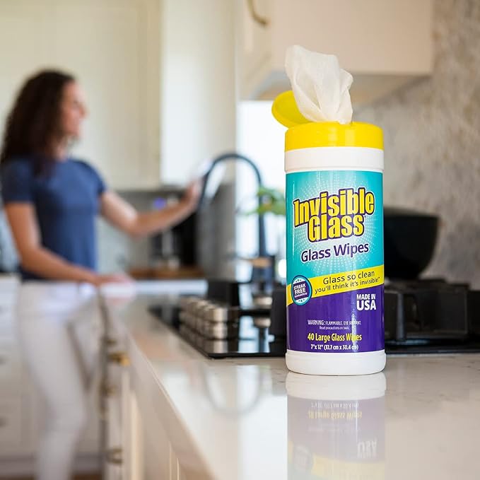 Invisible Glass 90160 Glass Cleaning Wipes Perfect - Image 8