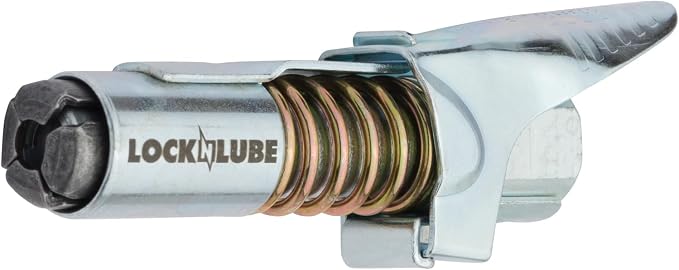 LockNLube Grease Gun Coupler locks onto Zerk fittings. Grease goes in, not on - Image 4