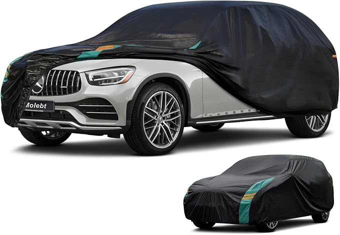 SUV Car Cover Custom Fit for Mercedes-GLC 300 350E/GLB 180 200 250, Waterproof by Molebt