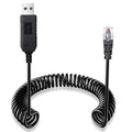 USB to RJ11 Plug Radar Detector Power Cable, USB 5V-12V Power Cable Compatible by Powercables