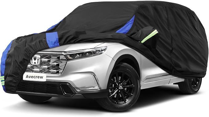 Avecrew Car Cover Custom Fit for Honda CRV, Waterproof All Weather Full by Avecrew