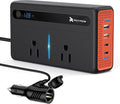 RoyPow 300W Car Power Inverter, DC 12V to 110V AC Power Inverter by RoyPow