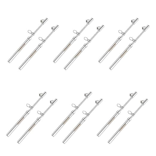 GODESON Dual Head Tire Pressure Gauge, Heavy Duty Pen Tire Gauge Range by GODESON