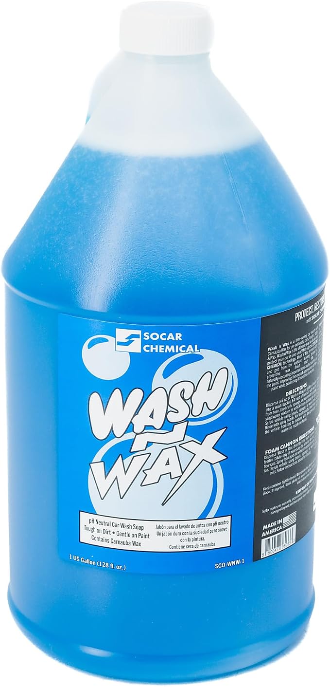 SOCAR Wash N Wax Car Wash Soap - Image 7