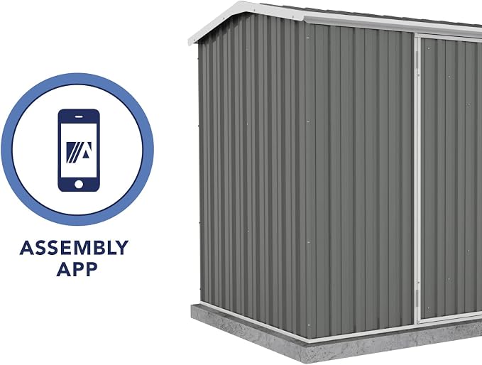 Absco Premier Storage Sheds, DIY Backyard Shed, Utility Tool Storage, Weather & - Image 7