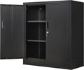 Metal Storage Cabinet, 36.2" H Locking Storage Cabinet by Wanfu