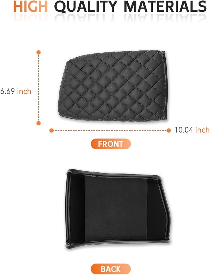 CDEFG for Volkswagen Taos 2022-2025 Center Console Cover Armrest Box Cover for - Image 7
