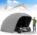 Heavy Duty Carport, Semi-Automatic Retractable Garage, Stainless Steel Folding by Unknown