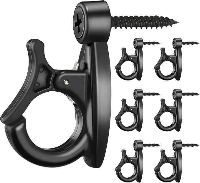 24 Pcs String Light Hooks, Screw in Hooks by Unknown
