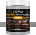 Gray Leather Recoloring Balm, 12oz Leather Color Restorer by BSCPAM