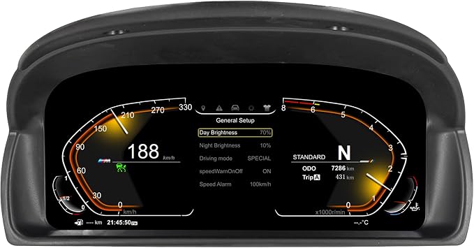Speedometer Instrument for BMW E84 2006-2015 CCC CIC Linux System Original Car by PioowirkAutoNavi