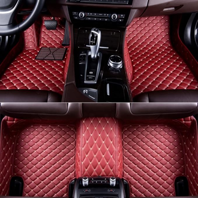 Custom All-Weather Protection Luxury Leather Floor Mats - Image 8