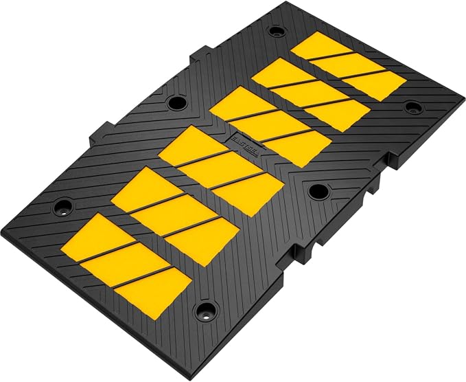 35" inch Width Speed Humps Rubber Speed Bumps by OranLite