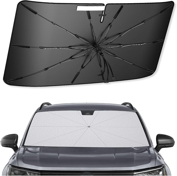 SXCY for 2022-2025 Volkswagen Taos Windshield Umbrella Sunshade for 2025 VW by SXCY
