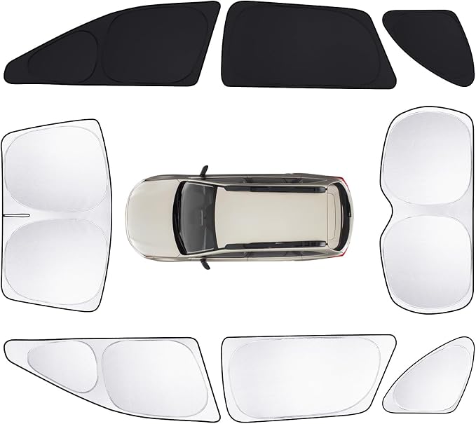 8pcs Car Window Shades for Subaru Outback Wagon 2015-2019 Accessories, by Unknown