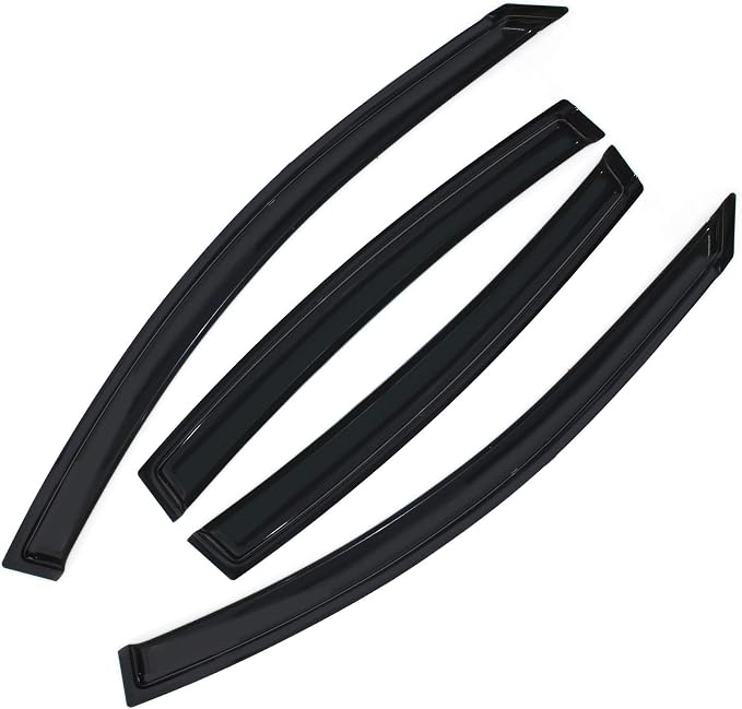 Smoke Sun/Rain Guards Window Visors Compatible - Image 2