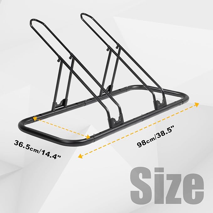 CyclingDeal Bike Rack Floor Parking Bike Stand - Image 5