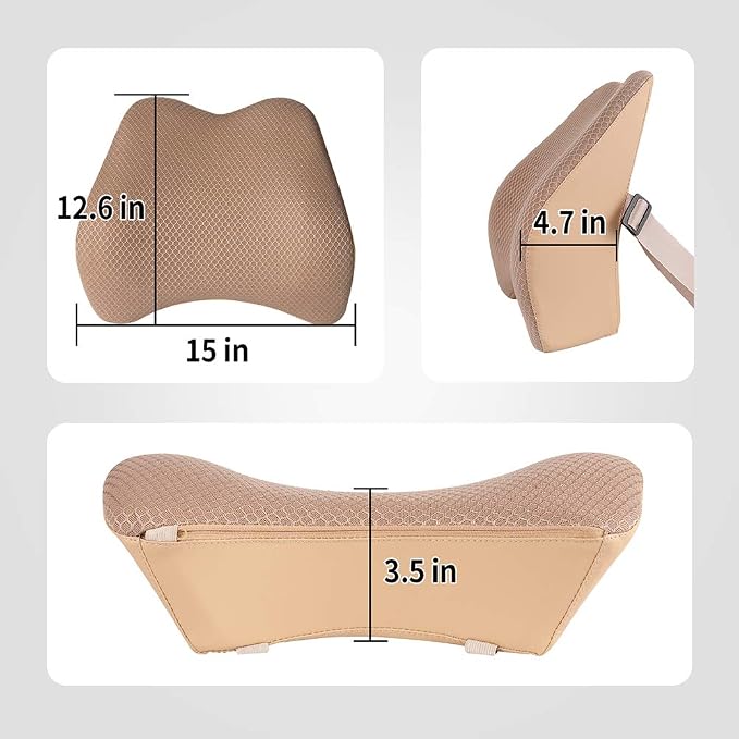 Memory Foam Lumbar Support Pillow - Image 8