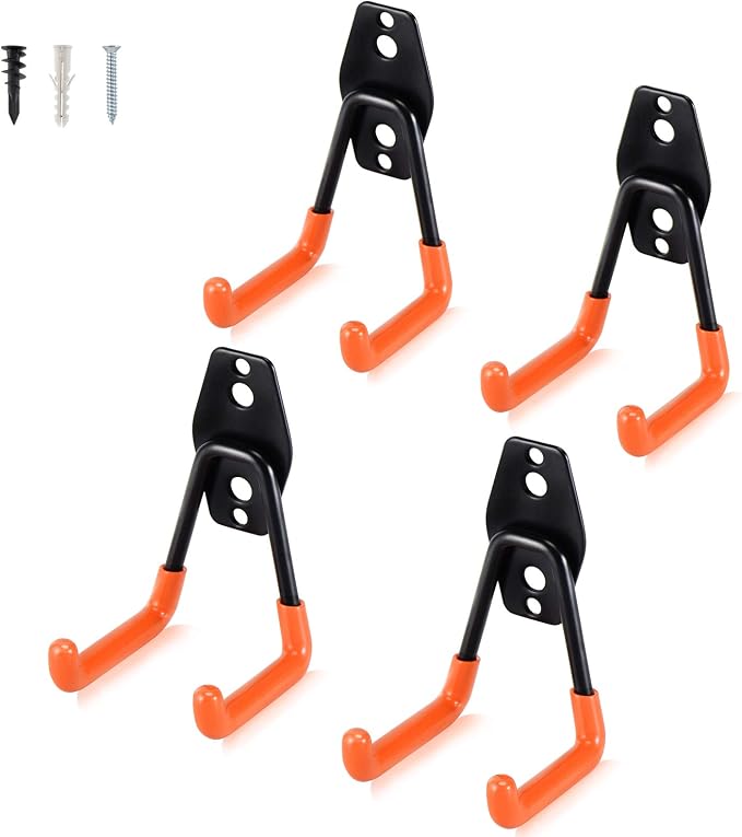 AOBEN Garage Hooks Heavy Duty, Steel Garage Storage Hooks, Utility Tool Hangers by AOBEN