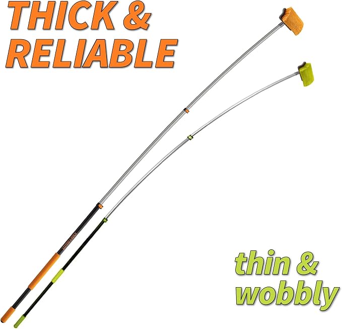 Car & RV Wash Brush Kit 48-144״ Long Extendable Handle Car, Truck Washing Kit - Image 2