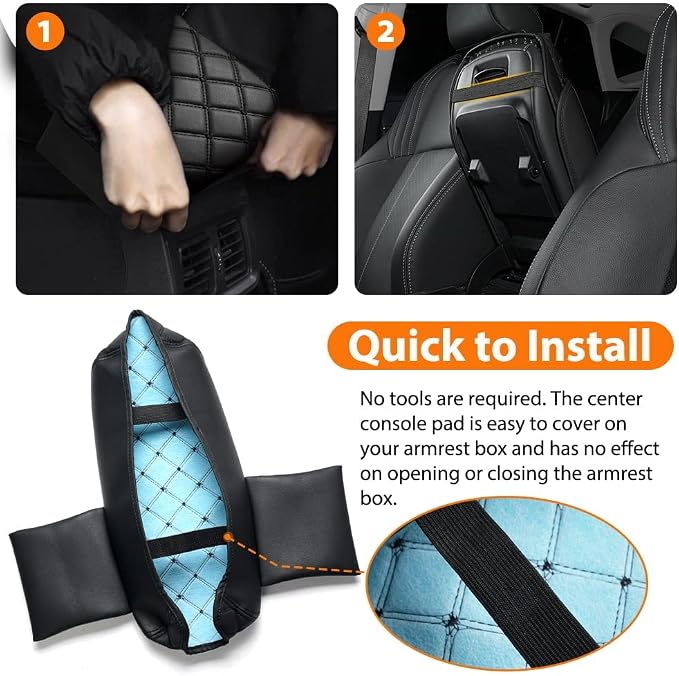 Autorder Center Console Cover for 2011-2019 2020 2021 Jeep Grand Cherokee - Image 5