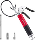 Heavy Duty Grease Gun Kit, 8000 PSI Professional Pistol Grip 14 oz Load by GATTLELIC
