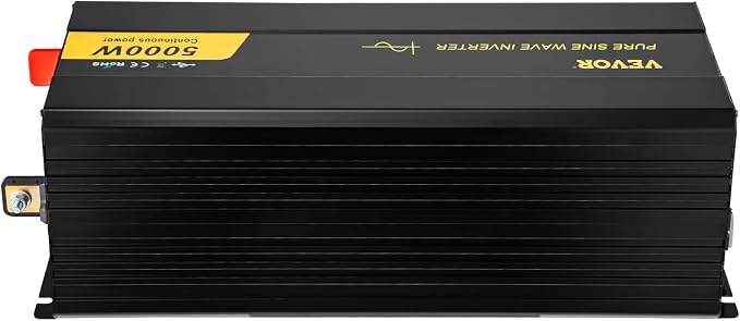VEVOR Pure Sine Wave Inverter, 5000 Watt, Power Inverter, DC 12V to AC 120V Car - Image 9