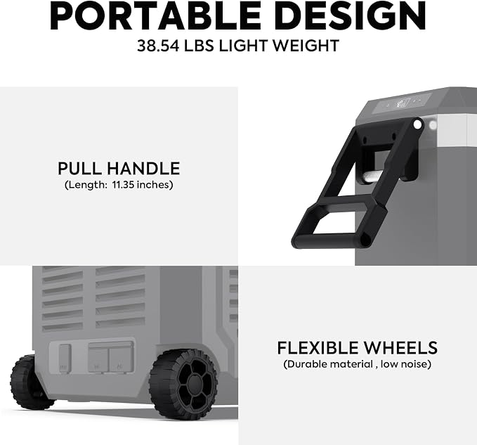 ICECO JP30 Pro 12 Volt Refrigerator, Portable Fridge Freezer Powered by SECOP - Image 6