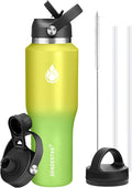 SENDESTAR 40oz Water Bottle Wide Mouth Stainless Steel Vacuum Insulated Double by Sendestar