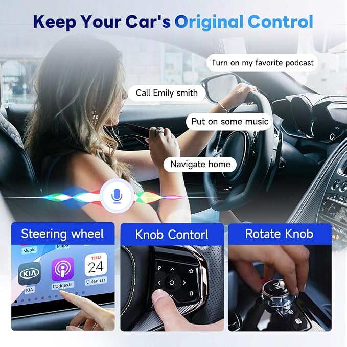 Carlinkit HD2CP Pro HDMI Wireless CarPlay Adapter- Wired CarPlay to Wireless - Image 4