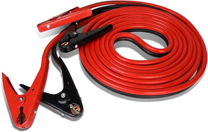 Auto Dynasty Heavy Duty 20Ft 2Gauge Booster Cable Power Jumper 600AMP Emergency by AutoDynasty