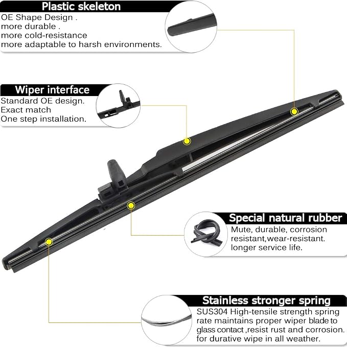 AUTOBOO 24"+20" Windshield Wipers - Image 3