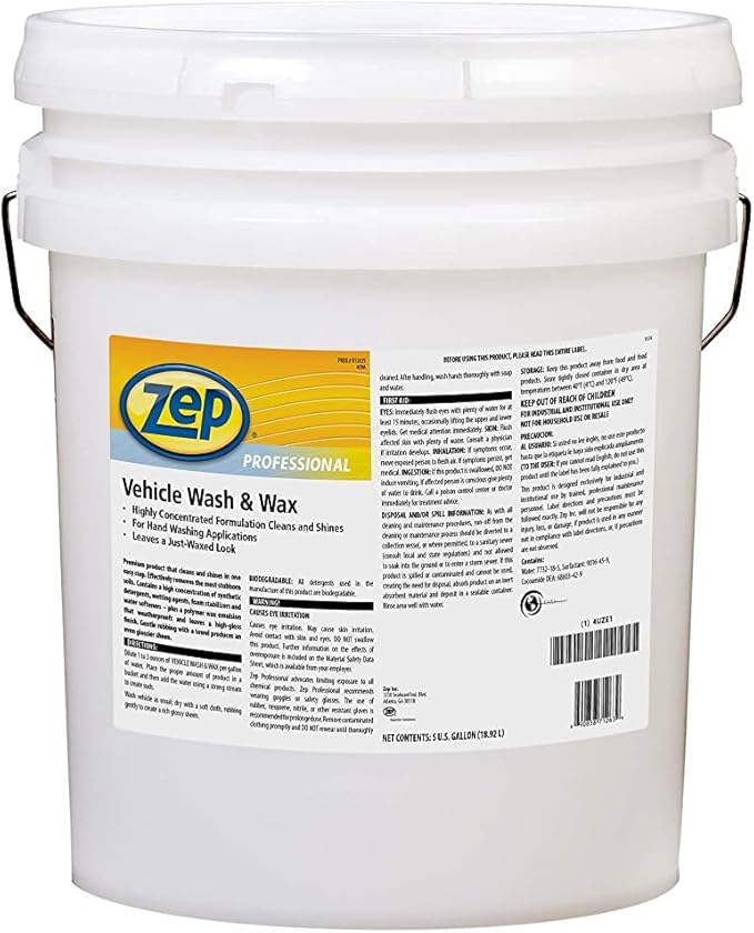 Zep Vehicle Wash and Wax by Zep