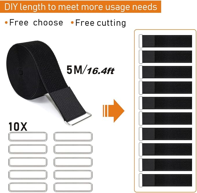 2"x16ft Reusable Cinch Strap - Image 4
