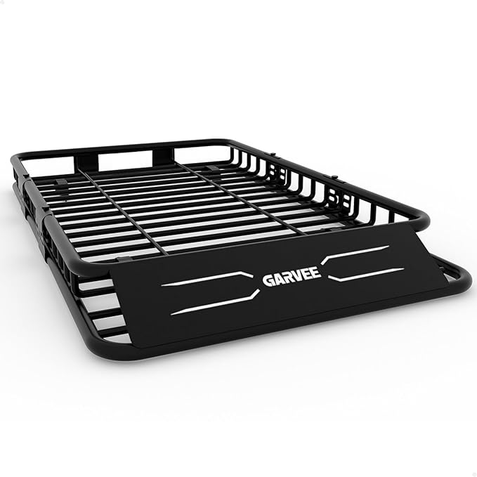 64" x 39" Universal Roof Rack Carrier Basket, 200 Lbs Capacity Car Cargo Rack by GarveeLife