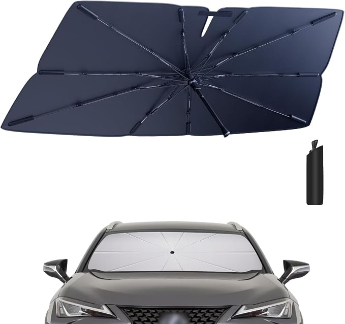 Windshield Sun Shade Umbrella Compatible by HIMUMOY