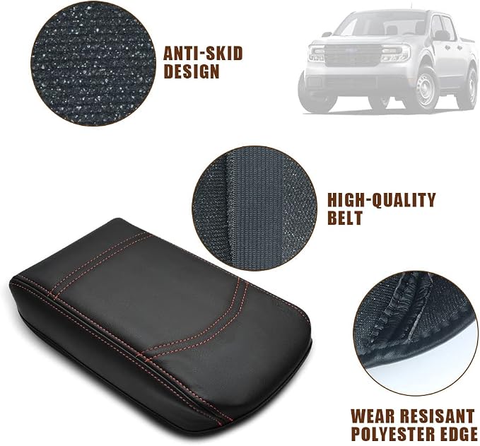 Muslogy Center Console Armrest Cover Compatible - Image 3