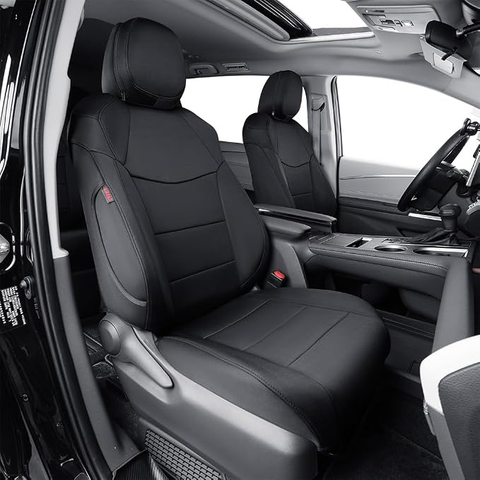 EKR Sienna Seat Covers for 2021-2025 Toyota Sienna XLE, 7 Seats, 2nd Row by EKR