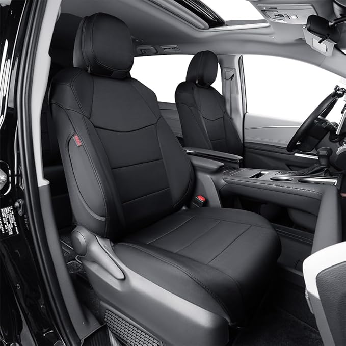EKR Sienna Seat Covers for 2021 2022 2023 2024 2025 Toyota Sienna LE, 8 Seats by EKR
