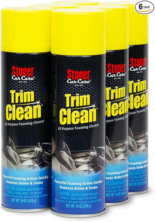 Stoner Car Care 91134–6PK Trim Clean All-Purpose Fast Acting Powerful Foaming by StonerCarCare