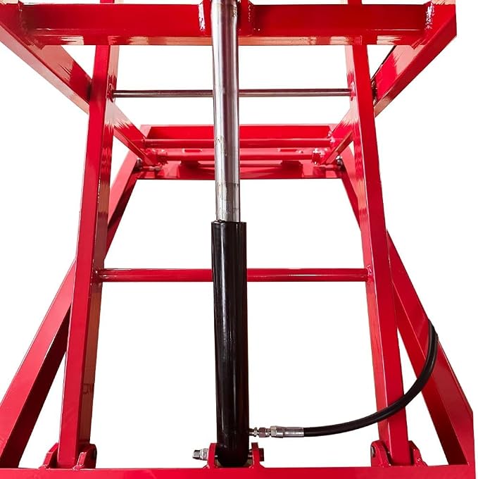 1500lbs Motorcycle Lift Side Extension Motorcycle Jack Table Pedal Hydraulic - Image 7