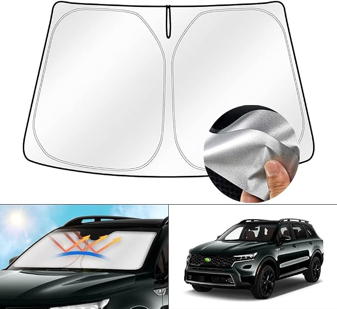 Cartist Windshield Sun Shade Fits by cartist